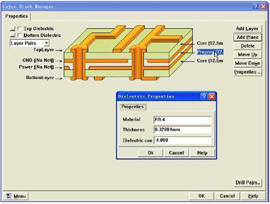 設置絕緣層厚度