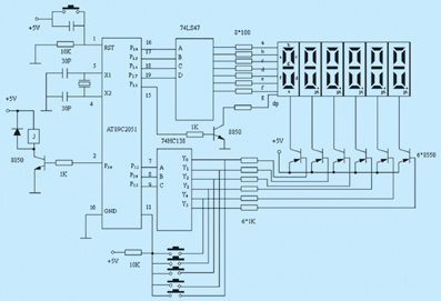 定時控制器硬件原理圖