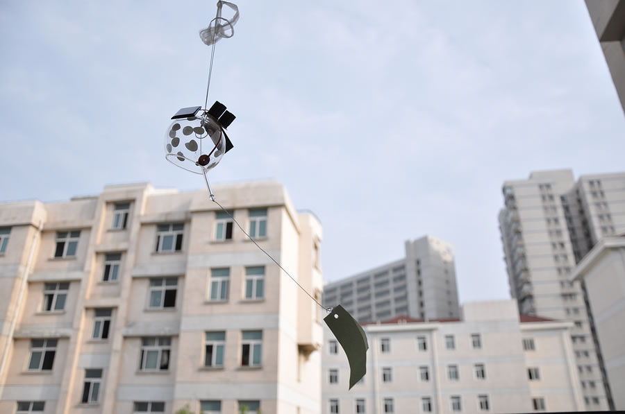 太陽能驅動的風鈴