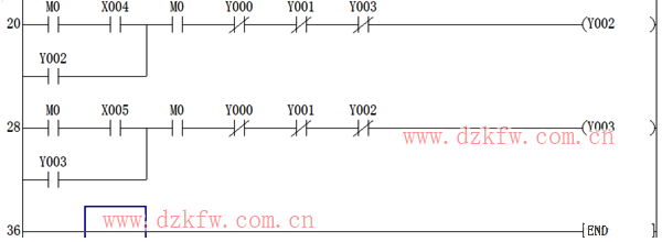 plc四路搶答器梯形圖介紹