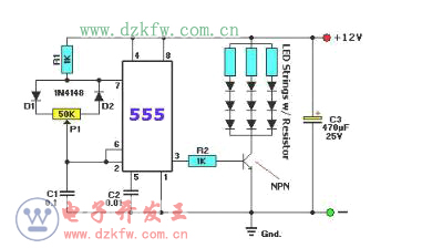 ne555調光電路圖大全(六款模擬電路設計原理圖詳解)