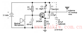 調頻(FM)發射機電路圖大全(調頻收音機/調頻中頻/兆瓦無線電發射機電路圖詳解)