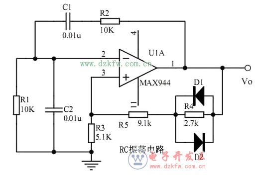 最簡單的RC振蕩電路圖大全(十款最簡單的RC振蕩電路設計原理圖詳解)