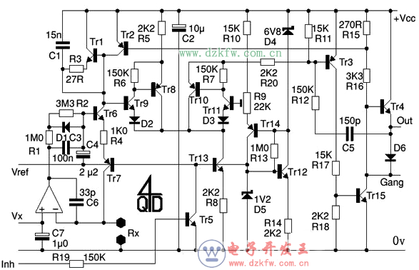 最簡單的電容振蕩電路圖大全(四款最簡單的電容振蕩電路設計原理圖詳解)