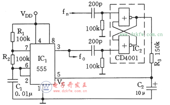 最簡單的電容振蕩電路圖大全(四款最簡單的電容振蕩電路設計原理圖詳解)