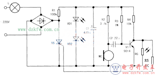 圖解9014制作閃燈電路圖大全(三款模擬電路設計原理圖)