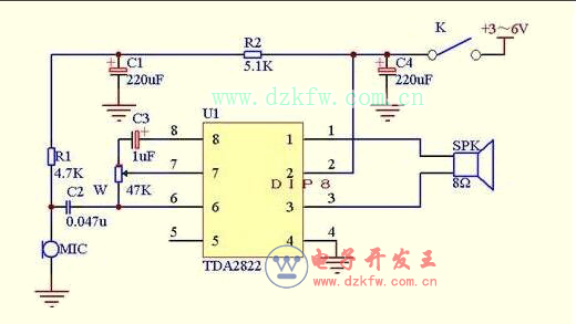 tda2822�����c�͑����·