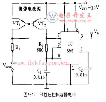 壓控振蕩器電路圖大全,八款壓控振蕩器電路設計原理圖詳解