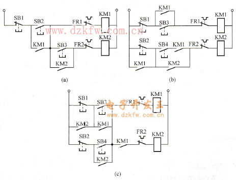 電動機順序啟/停控制線路