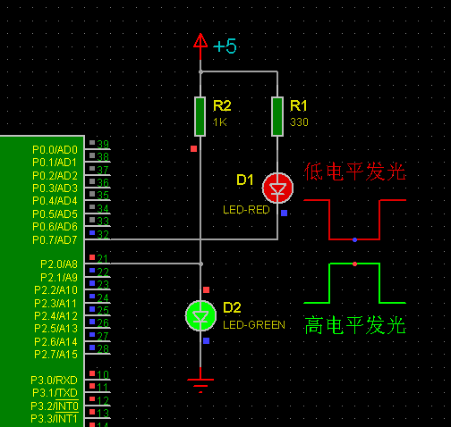 51單片機IO引腳的驅動能力與上拉電阻