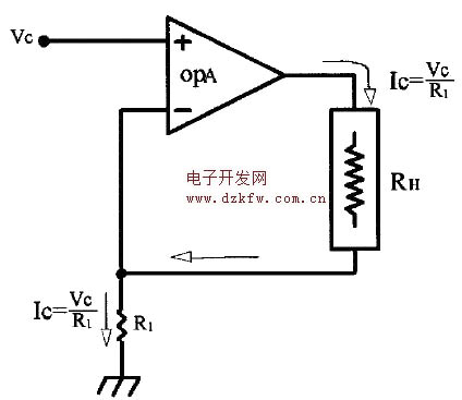霍爾元件供電定電流驅動之一