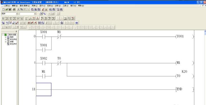 三菱PLC編程后怎樣模擬仿真?