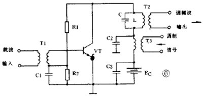 集電極調(diào)幅電路