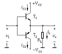 乙類互補(bǔ)對稱放大電路