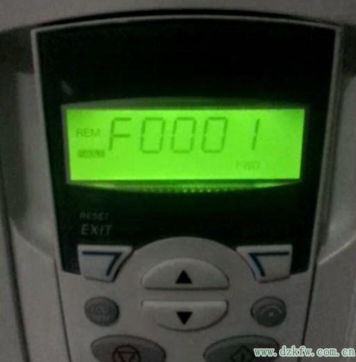 ABB變頻器錯誤代碼F0001