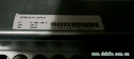 ABB變頻器錯誤代碼F0001