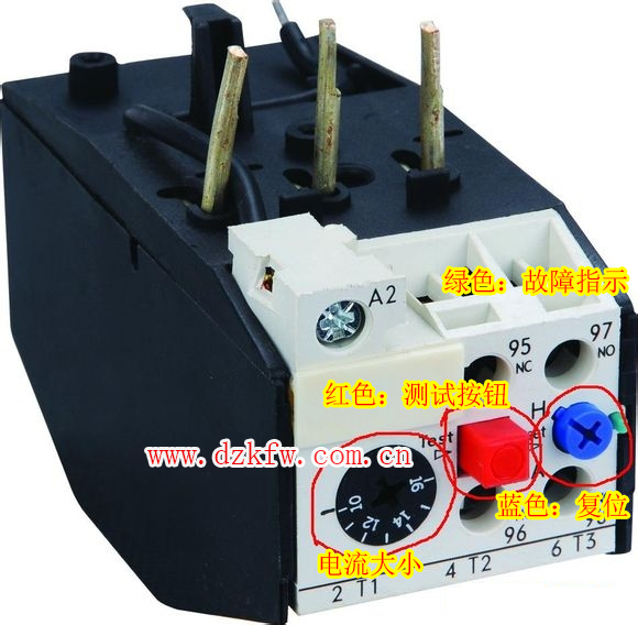 熱繼電器符號_熱繼電器電氣符號