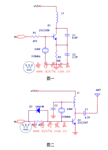 無線發(fā)射接收電路設(shè)計(jì)