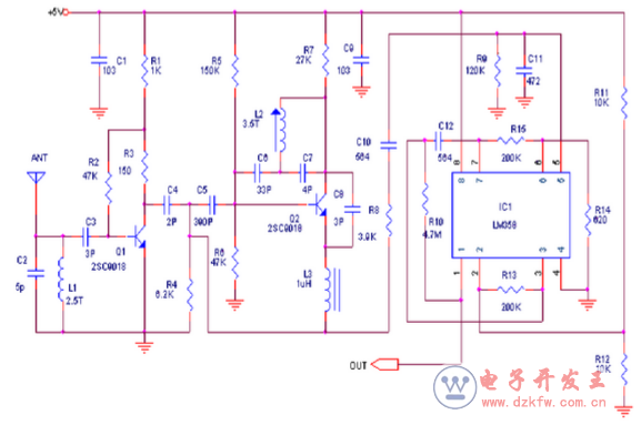 無線發(fā)射接收電路設(shè)計(jì)