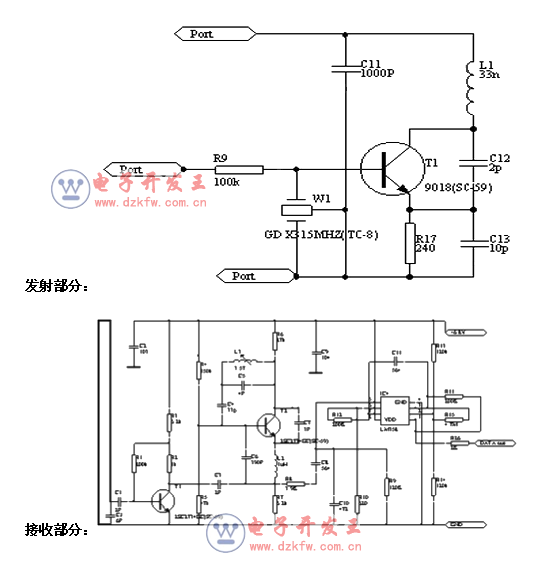 簡單無線發(fā)射接收電路設(shè)計(jì)
