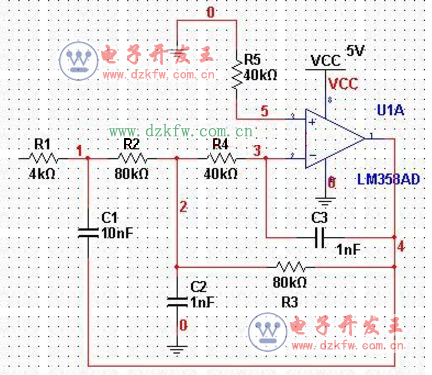 低通濾波器電路圖大全(六款低通濾波器電路設計原理圖詳解)