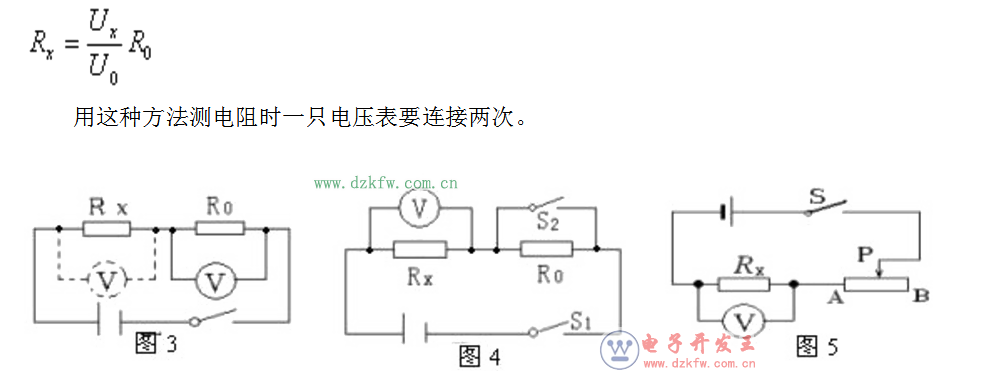 電阻測量的10種方法圖解