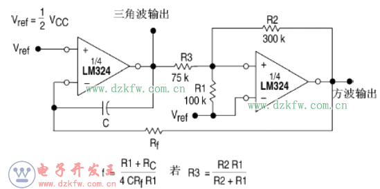 lm324函數發生器電路圖