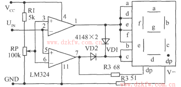 簡(jiǎn)單電壓比較器電路圖大全(LM358/LM324/有源帶通濾波器)