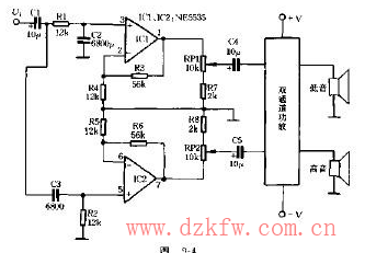 淺談有源電子分頻器 有源電子分頻器電路圖
