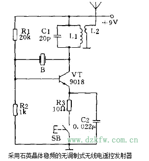 最簡單無線發(fā)射電路圖大全(超聲波發(fā)射/射頻收發(fā)電路/調(diào)頻發(fā)射器)