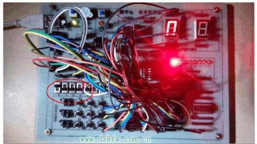 74ls20實(shí)現(xiàn)的四人表決器