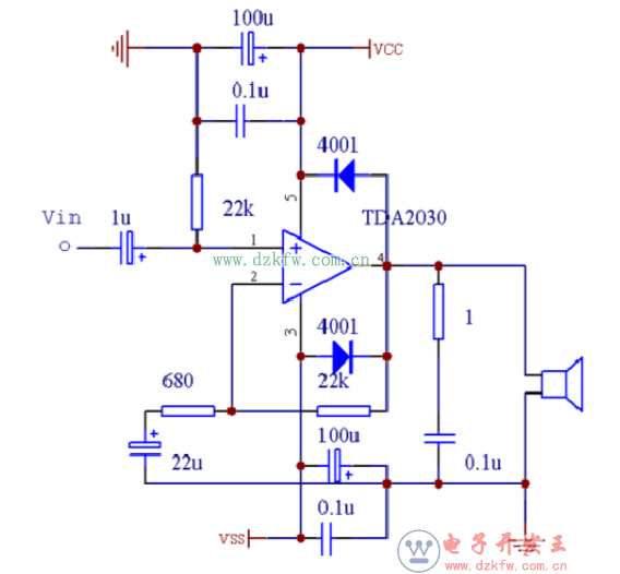 簡易大功率功放電路圖分享(五款電路圖介紹)