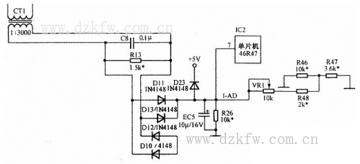 電磁爐電流采樣電路圖大全(電流互感器/全波整流/浪涌保護電路如圖詳解)