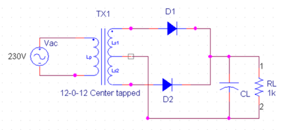 全波整流與半波整流的區別 全波整流的實現方案