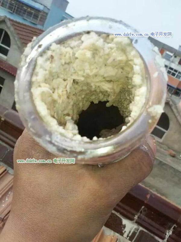 太陽能熱水器真空管里面的水垢